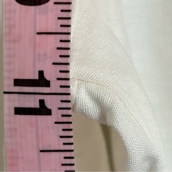 Girls' Art Class High-Rise Wide Leg Jeans White Contrast Stitching Size Large 10 - Picture 6 of 11